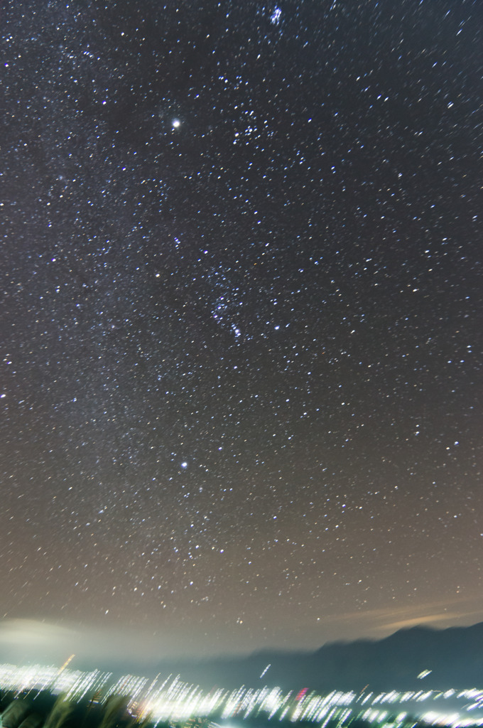 (続)東の天の川　ISO1600Ver