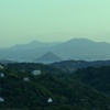 山肌の別荘