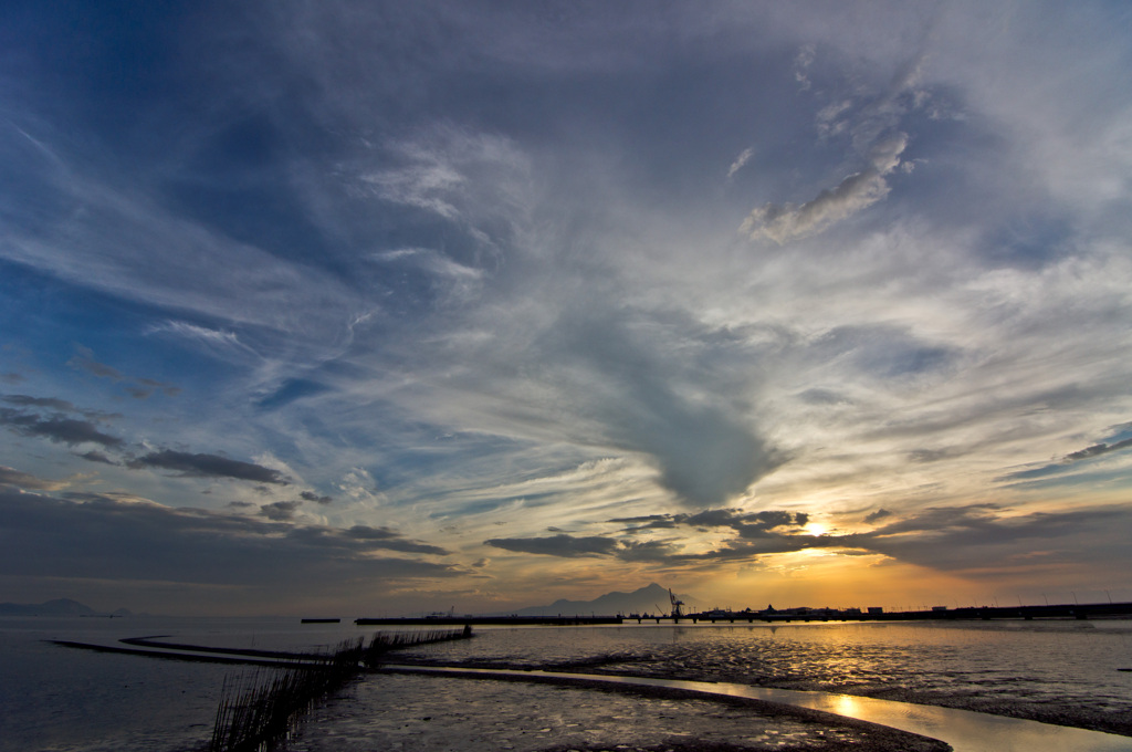 夕景（夏空）