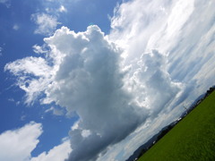 雲（熊）の親子？