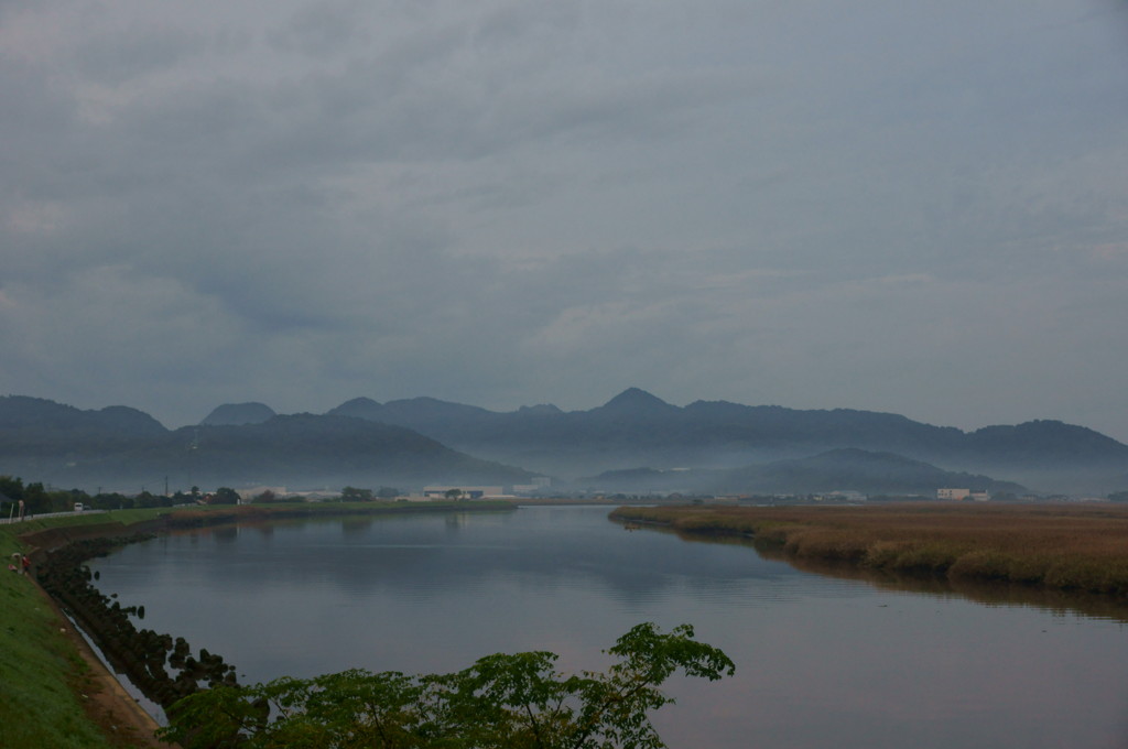 朝帰りの光景　（偶然のおまけ）　