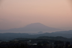 夕景（桜島）