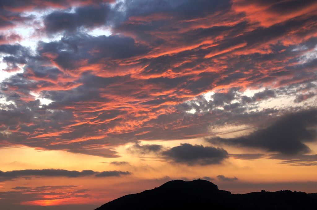 干拓地夕景その後