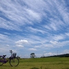 青空と自転車
