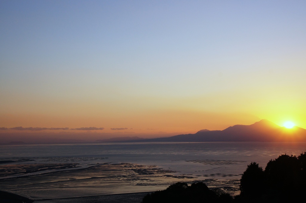 飽きない　夕焼け