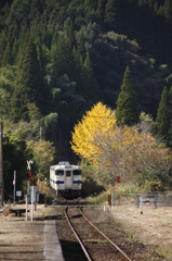 嘉例川駅から