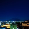 夜の桜島