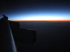 夕焼け？朝焼け？