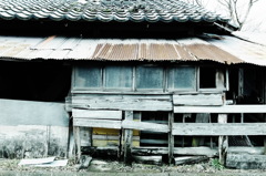 瓦葺きトタン葺き