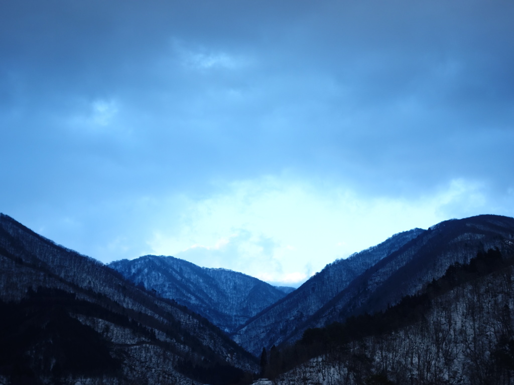 blue
