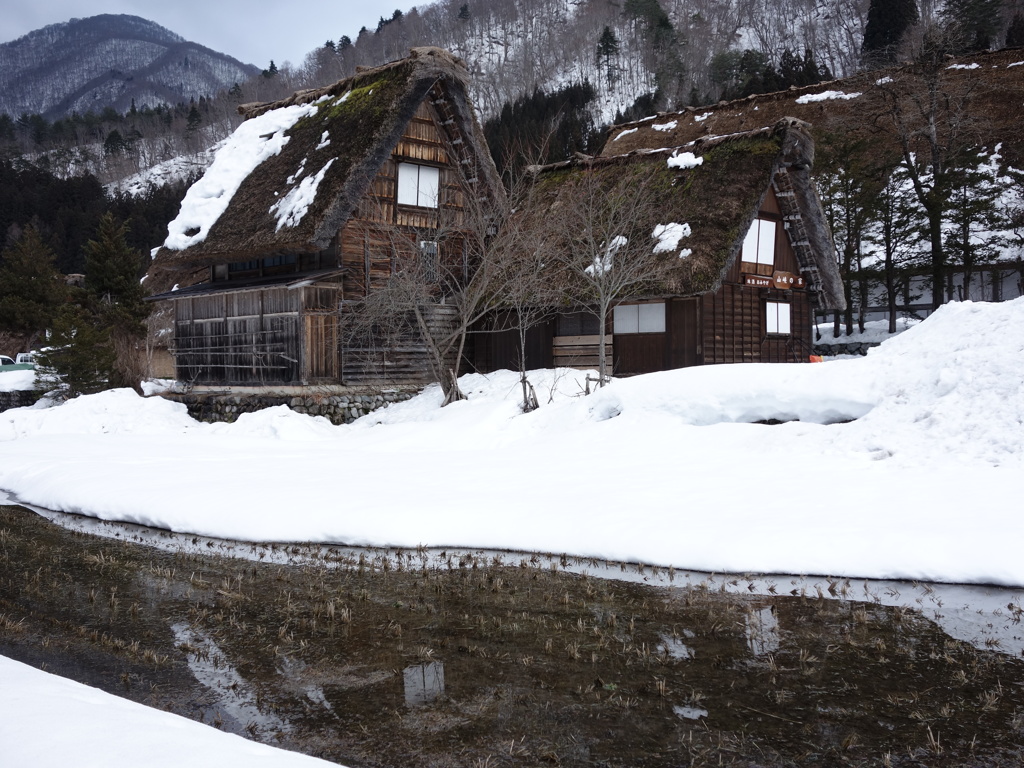 世界遺産　ー白川郷ー