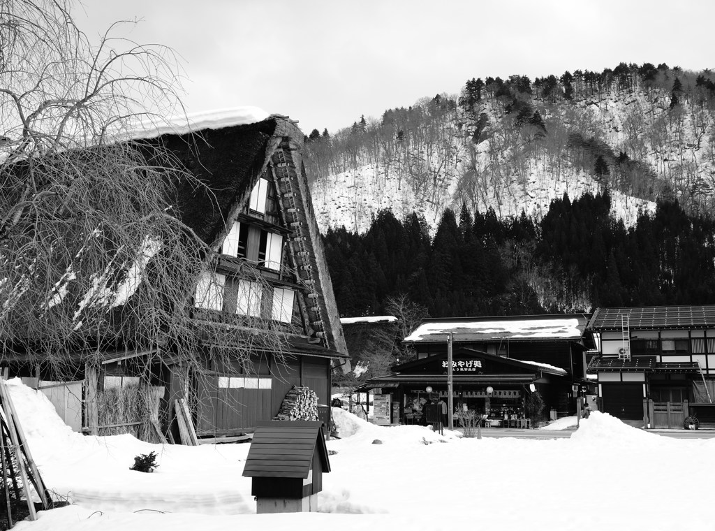 世界遺産　ー白川郷ー