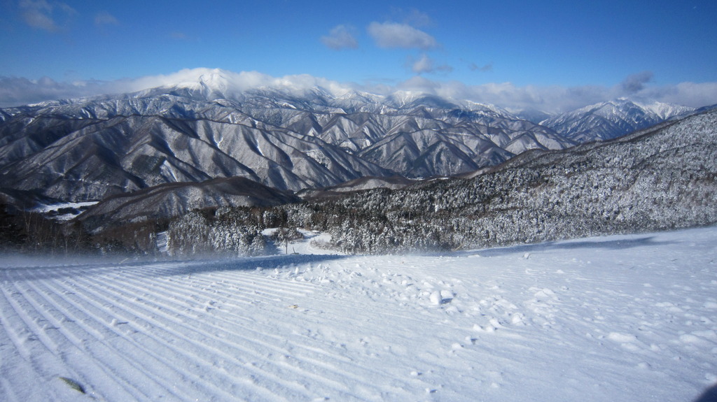 貸切状態inスキー場