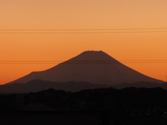 1204-夕刻の富士山