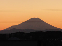 1204-夕刻の富士山