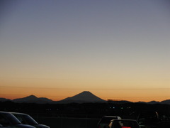 1204-夕刻の富士山