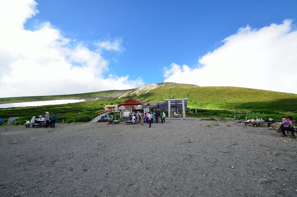 白山山頂