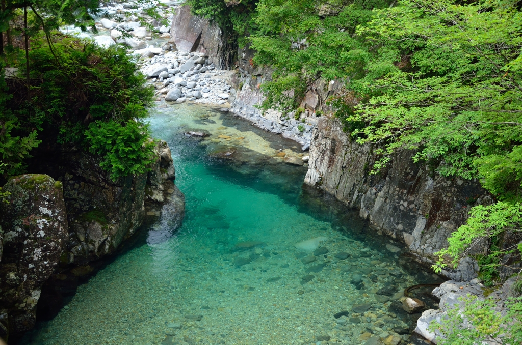 阿寺渓谷