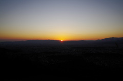 夕日