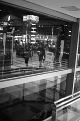 窓の外と内の風景