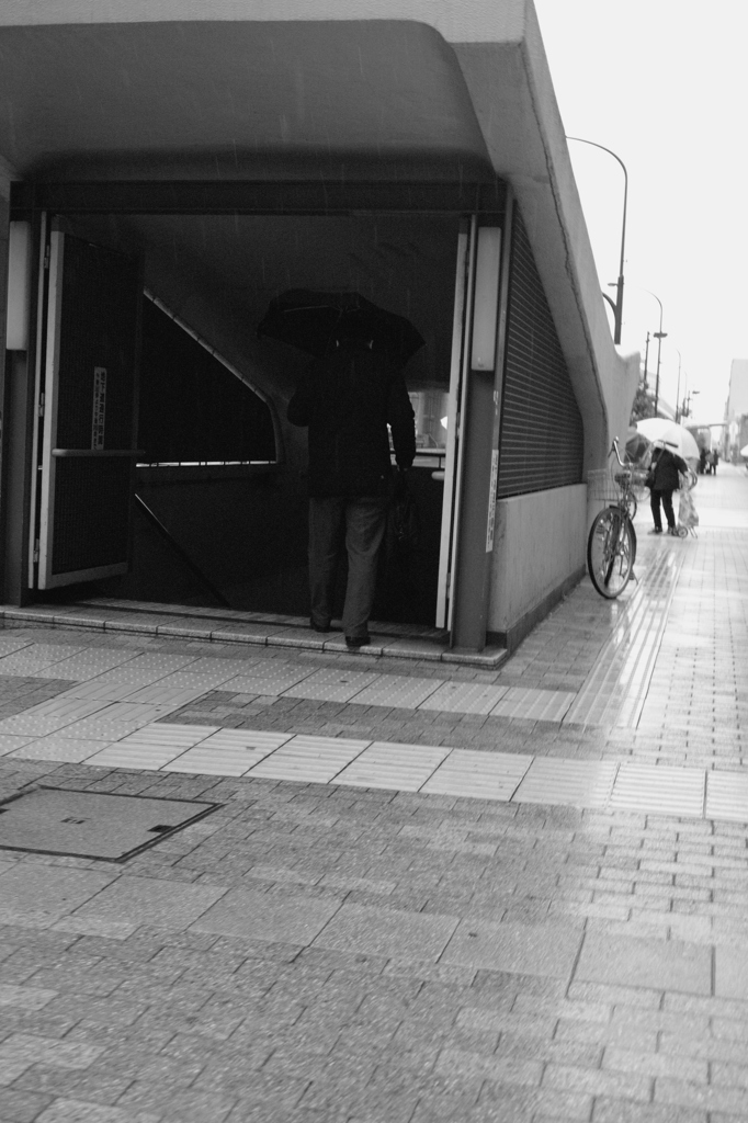 冬の雨