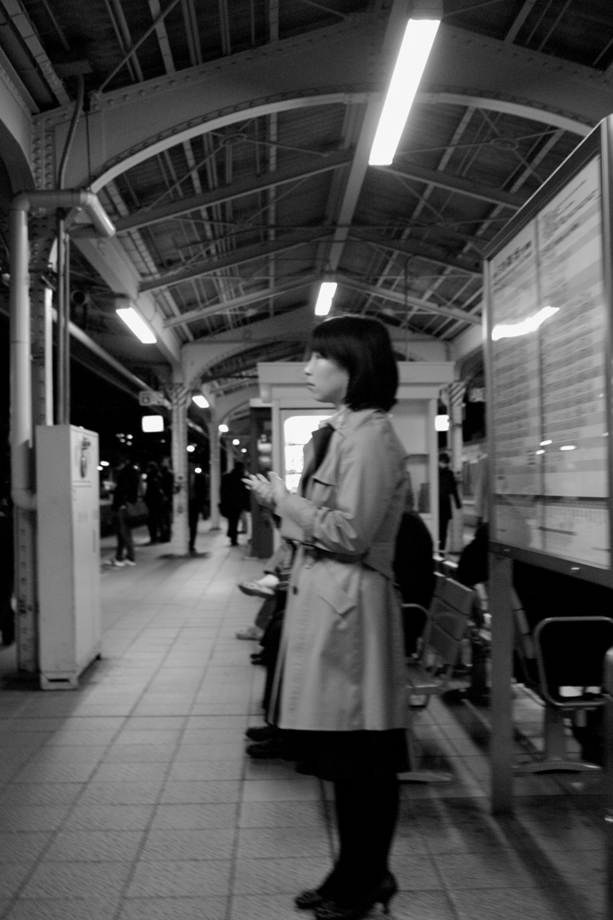 横顔