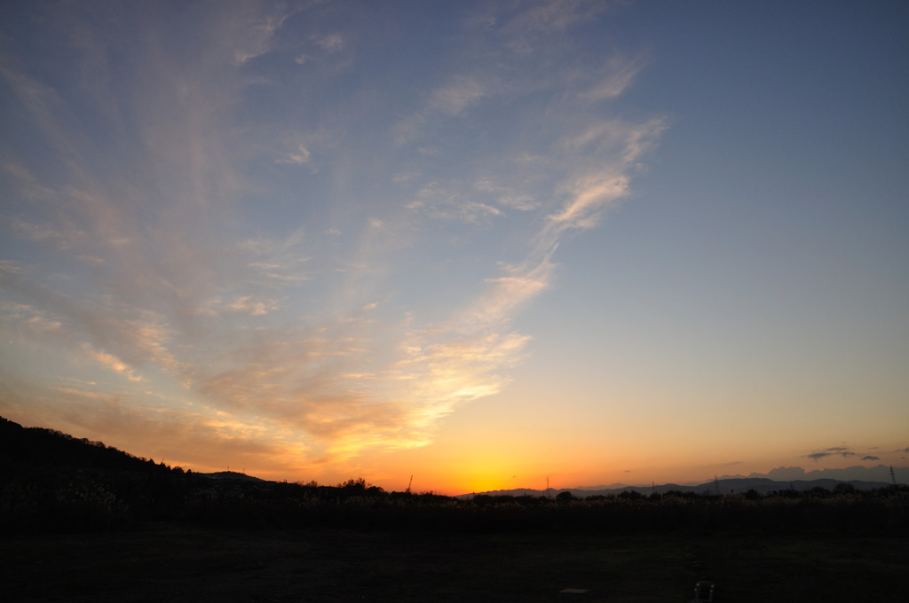 夕焼け雲