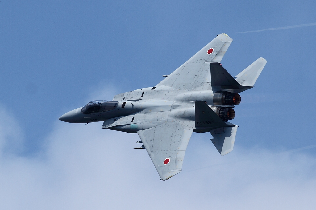 F-15Jの背中