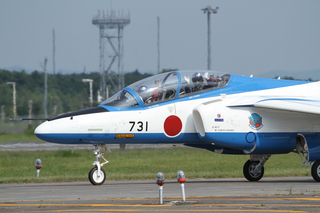 T-4の着陸