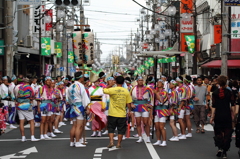 海上自衛隊による阿波踊り