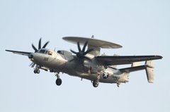 E-2C NF602 Landing