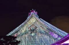 京の七夕　二条城　プロジェクションマッピング