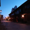 にし茶屋街の夕暮れ