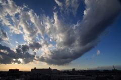 朝霞の空２