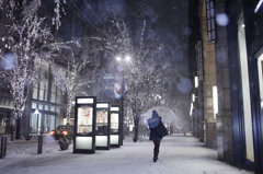 Snowy night