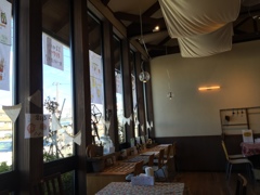 昼食　満天の星の店内