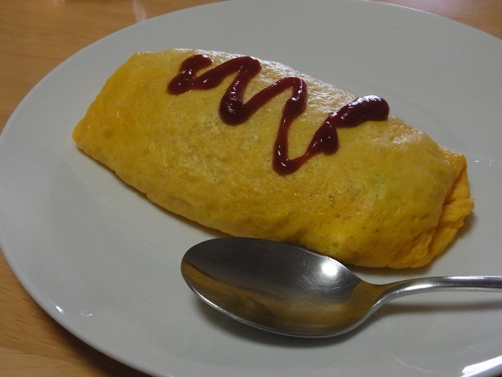 昼食　　オムライス