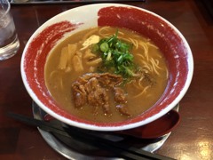 昼食　徳島ラーメン