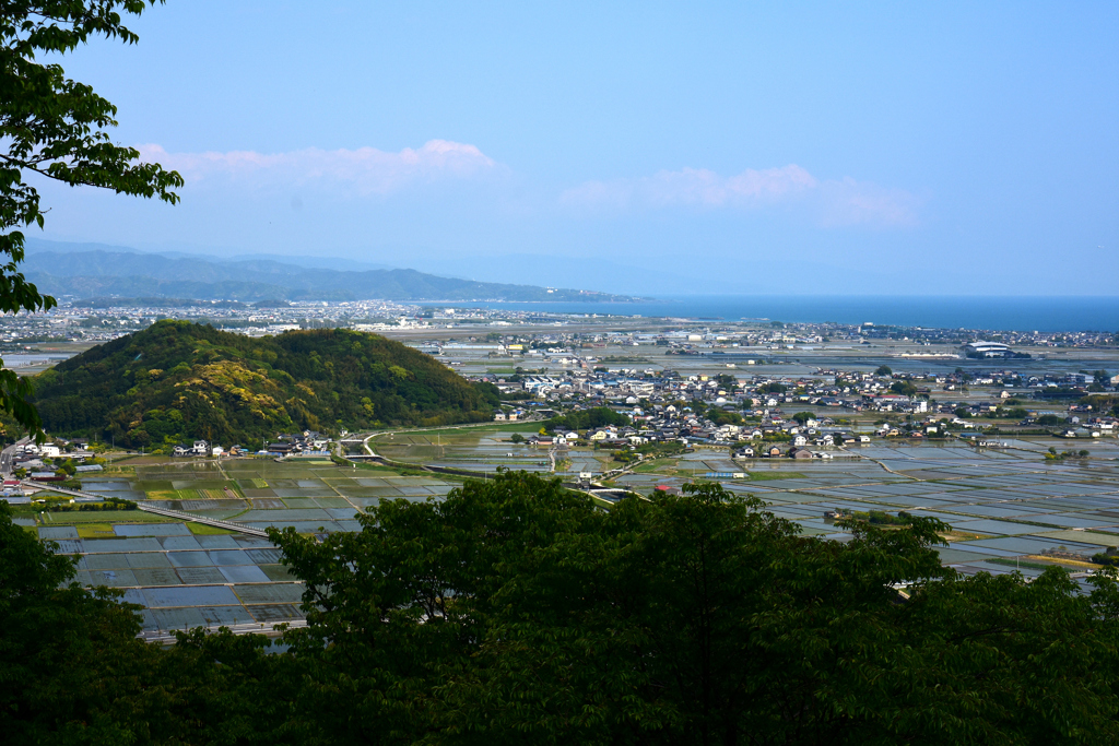 潮見台から　東方面