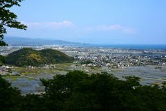 潮見台から　東方面
