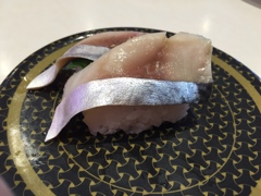 昼食　大葉しめ鯖