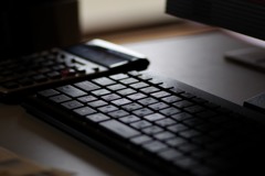 暇つぶし　キーボードと電卓