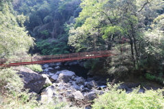 轟の滝　吊り橋