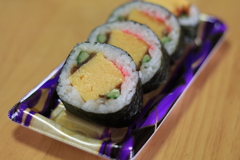 昼食　玉子巻き