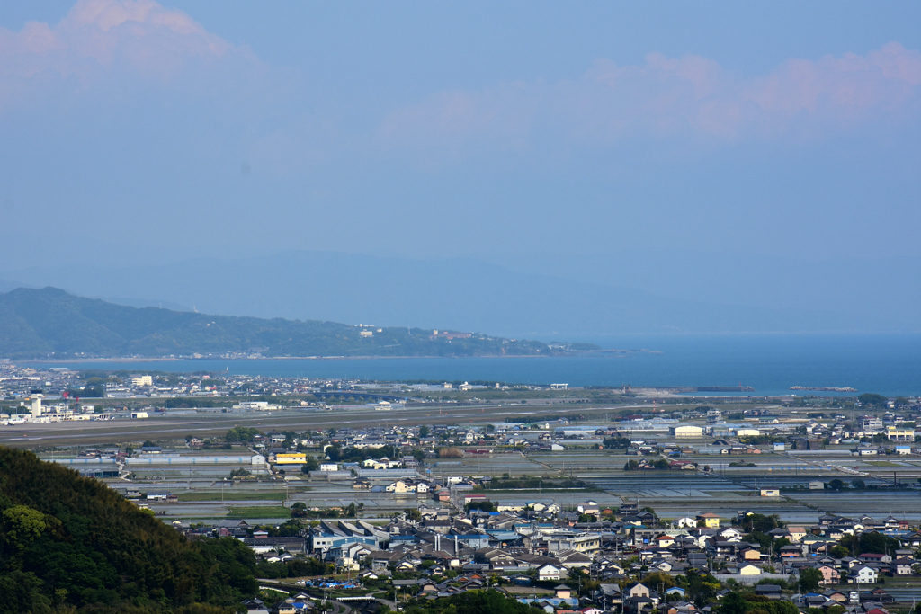 潮見台から　高知龍馬空港