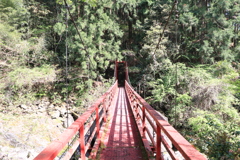 轟の滝　吊り橋