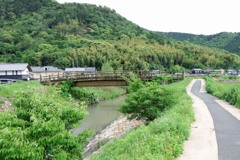 散歩中の　