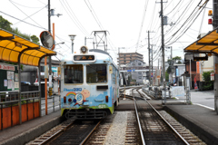 ごめん（御免）行き　　路面電車