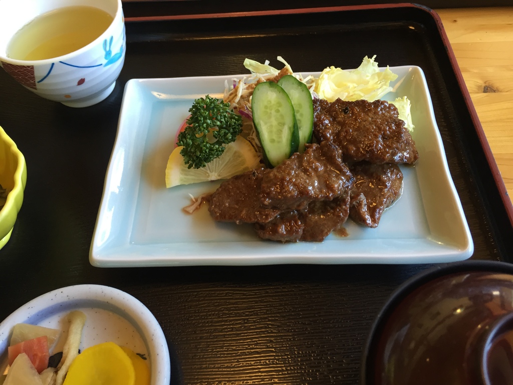 鹿肉吟醸みそ漬け定食