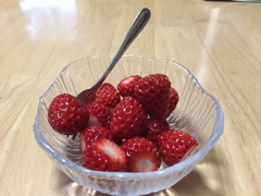 デザート　　いちご